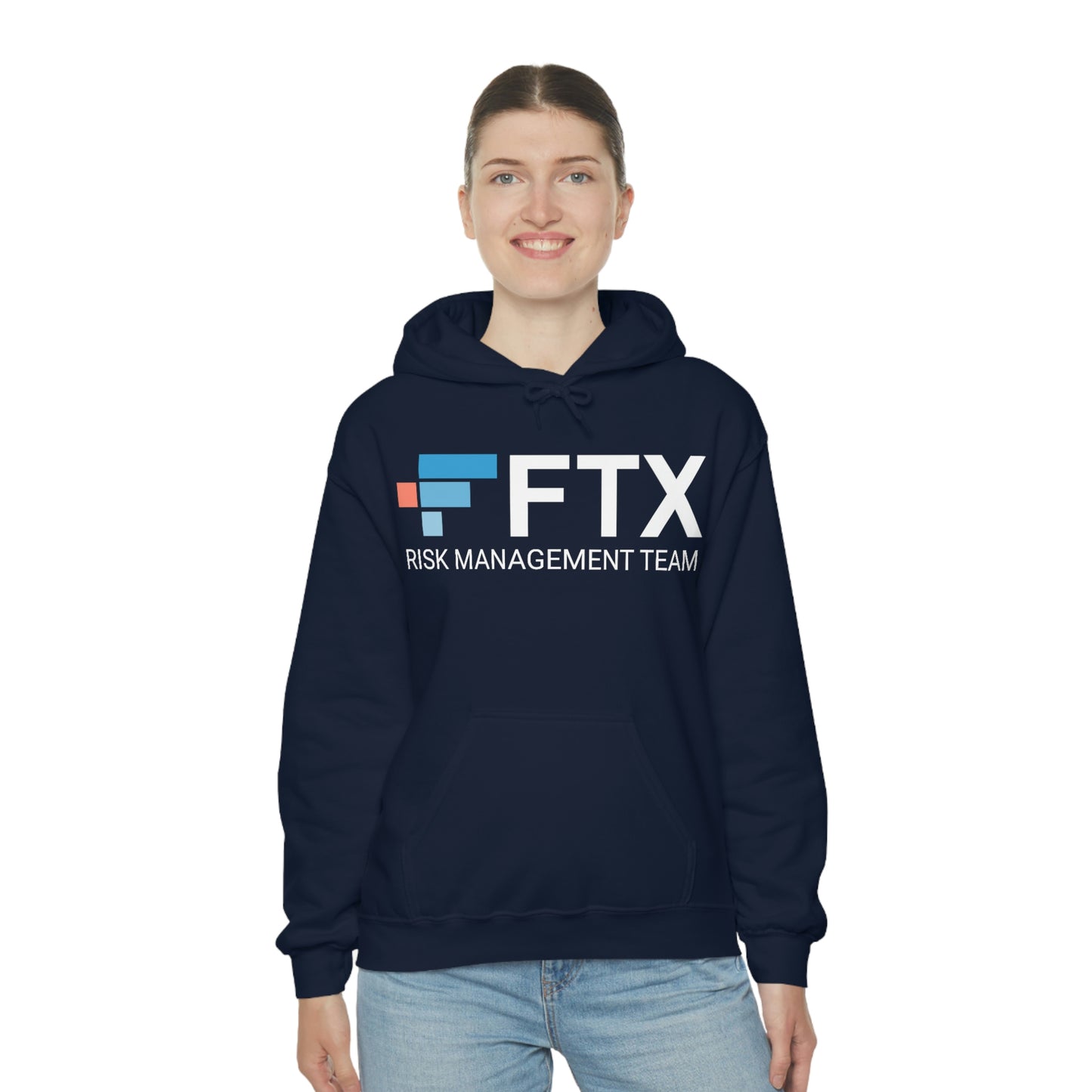 ftx risk management team hoodie BIG FTX LOGO